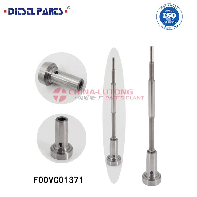 Diesel common rail fuel injector control valve set F00VC01371  for Construction machinery Eingine
